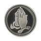 Serenite Pewter Pocket Token, 1.25", French / ea