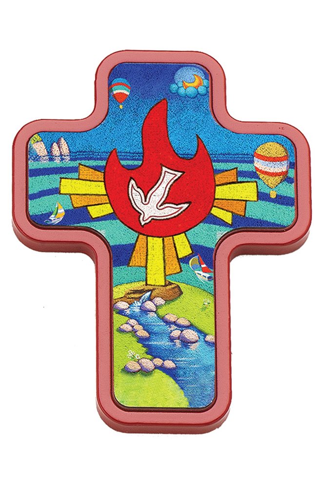 Wooden Confirmation Cross, 5"