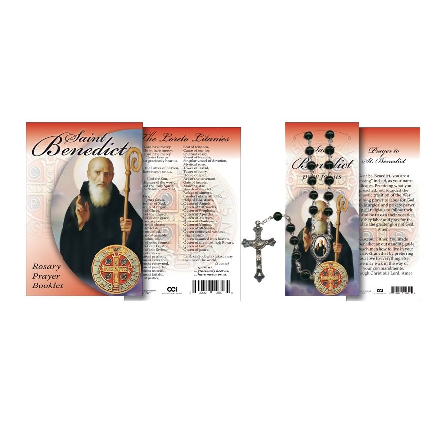 'St. Benedict'' Ros. Book., 16p. + ros. incl., English