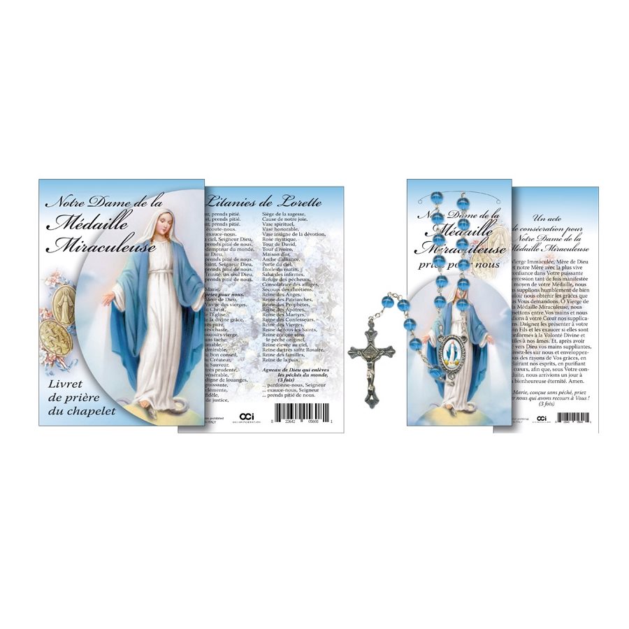 'Immaculée'' Rosary Book., 16p. + ros. incl., French