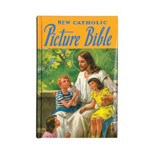 New Catholic Pic Bible, Hard Cover, 6 x 9", English