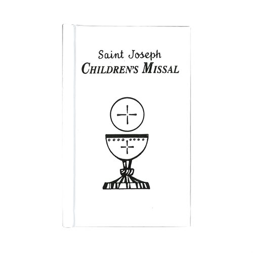 St Joseph Children's Missal, White, 3¾" x 5¾", English