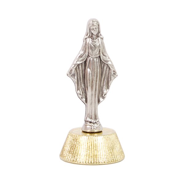 "OLG" Car Statue, Gold & Silver-Plated, 2"