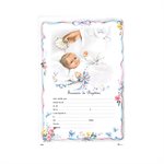 Baptism Certificat w /  Baby Picture, 6¾" x 10¼", French  /  ea