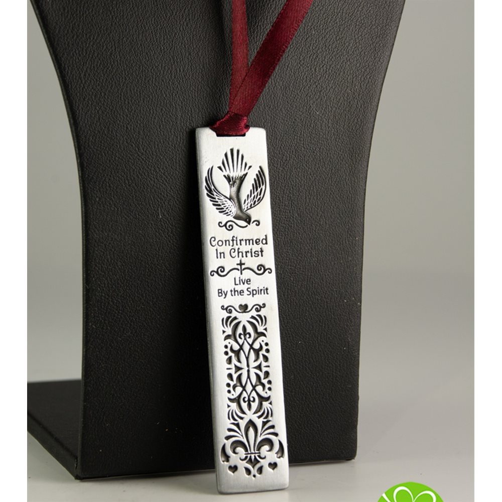 Signet de Confirmation en étain, 2 x 9 cm, Anglais Signet de Confirmation en étain, 2 x 9 cm, Anglais