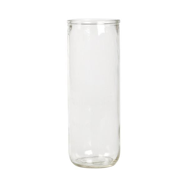 Clear Glass Candle Holders, 3 x 8¼" / ea