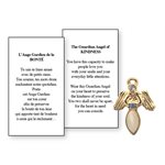 Lapel Pin Poeme, Ange Gardien bonté, Anglais