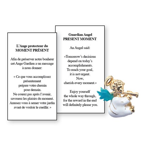 Lapel Pin Poem, Gardian Angel. moment, present, English