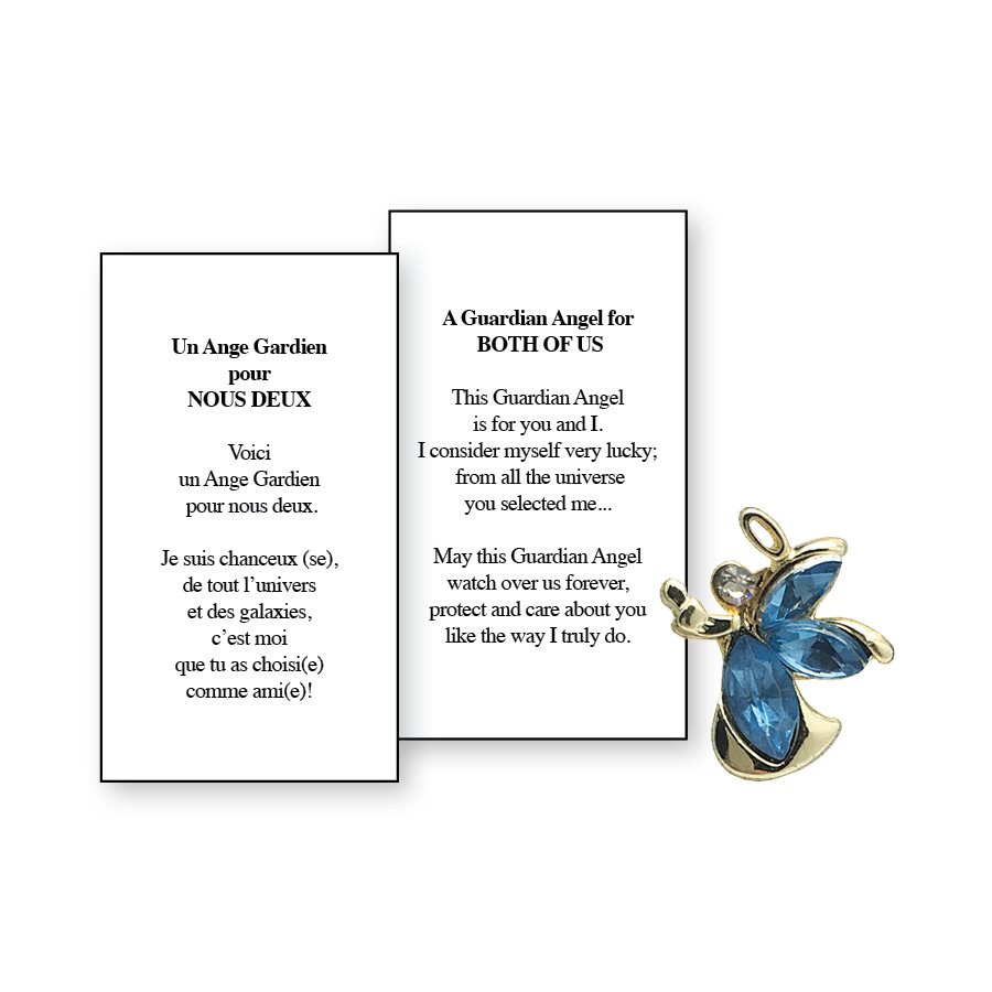 Lapel Pin Poem, Gardian Angel. us, both of, English